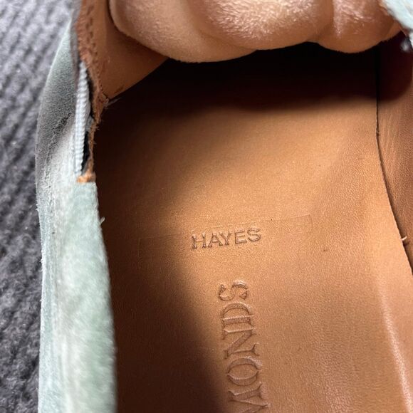 Allen Edmonds Hayes Slip-On Loafer Sage Green Suede Casual Shoes Mens 13 D - Picture 8 of 10